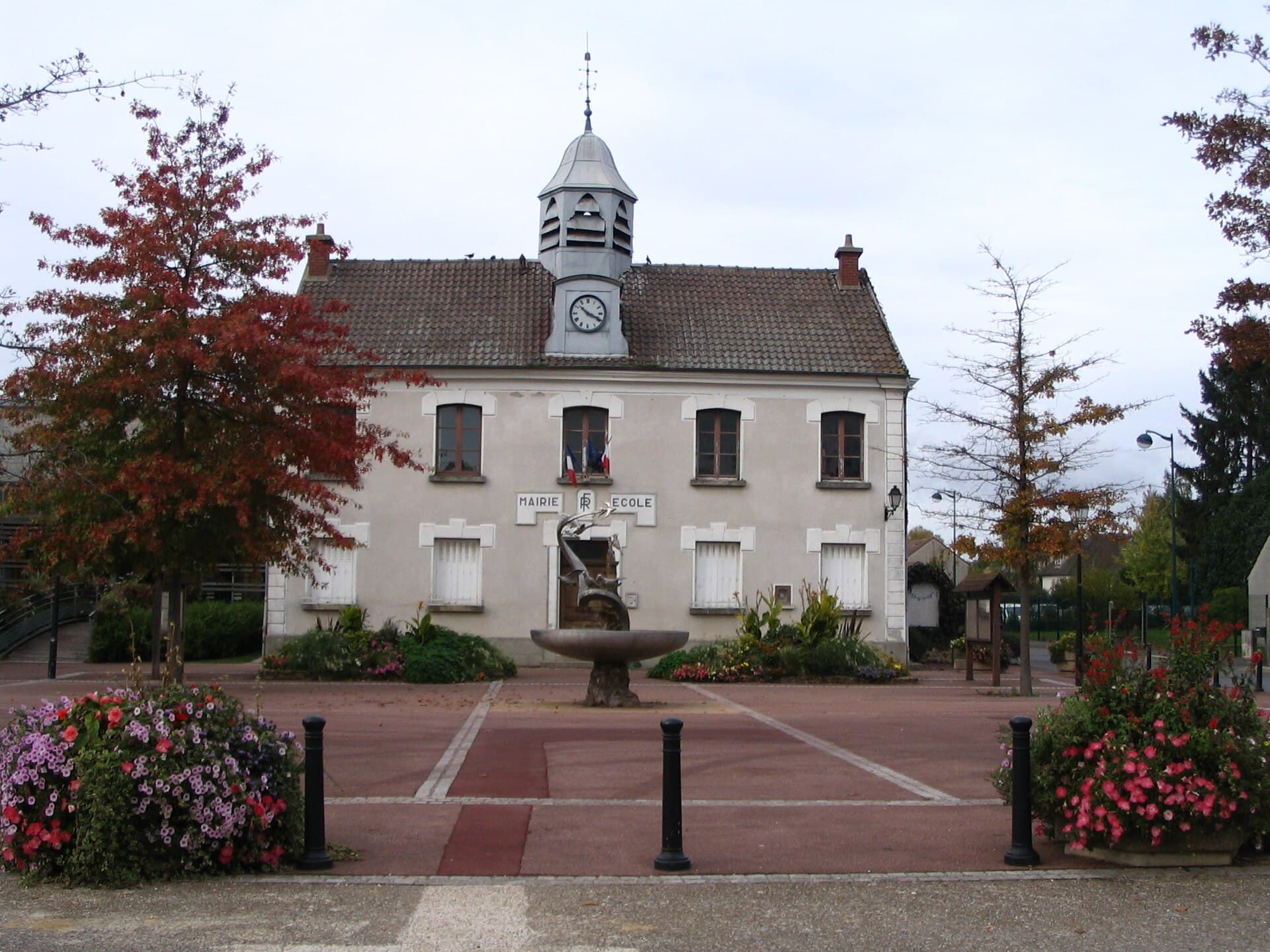 Bailly-Romainvilliers en Seine-et-Marne, commune desservie par HMD Transport